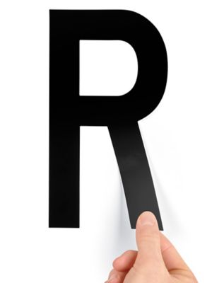 8" Single Letter Die-Cut Labels - "R" S-23449-R