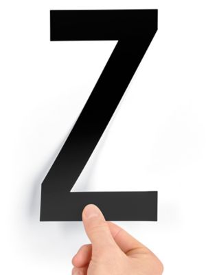 8" Single Letter Die-Cut Labels - "Z" S-23449-Z