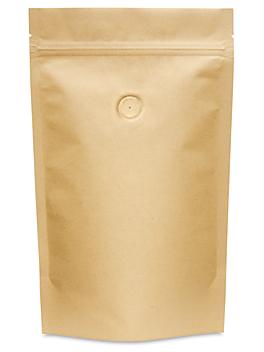 Stand-Up Coffee Pouches - 7 x 11 1/2 x 4"