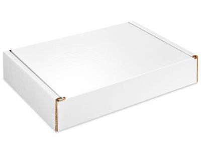 Colored Mailers - 9 x 6 1/2 x 1 3/4", White Gloss S-23463W