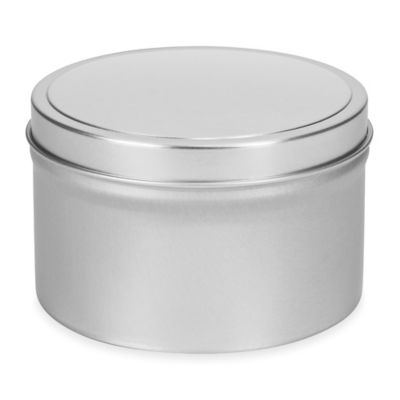 8 oz Round Candle Tins - Seamless Round Candle Tins