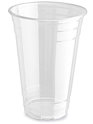 Dixie® Crystal Clear Plastic Cups - 16 oz S-11690 - Uline