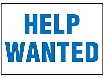 "Help Wanted" Sign