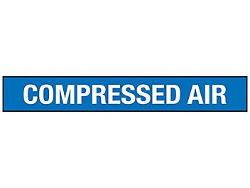 "Compressed Air" Pipe Markers