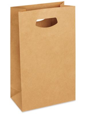 Paper Take-Out Bags - 8 x 4 x 13 5/8", Kraft S-23513