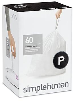 simplehuman&reg; Trash Liners - Code P S-23528