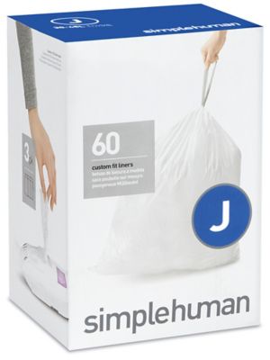 simplehuman code J custom fit liners