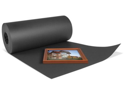 50 lb Black Kraft Paper - 18 x 720' S-23544 - Uline