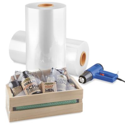 PVC Shrink Film, PVC Shrink Film Rolls in Stock - ULINE