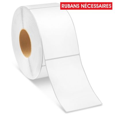 Blockout Industrial Thermal Transfer Labels - 4 x 6", Ribbons Required S-23579