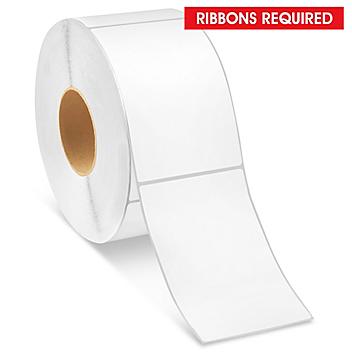 Blockout Industrial Thermal Transfer Labels - 4 x 6", Ribbons Required S-23579