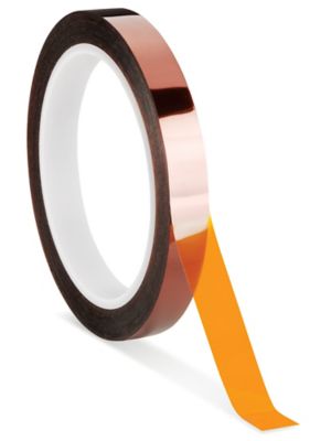 Kapton Tape - 5 mil, 1/2 x 36 yds, Black - ULINE - S-23596