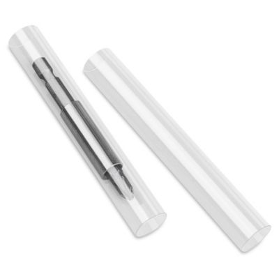 Clear Plastic Tubes - 1/2 x 4" S-23600