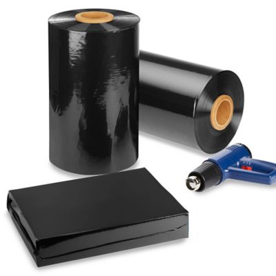 Black Shrink Film Roll - 200 gauge, 16" x 1,313' S-23622