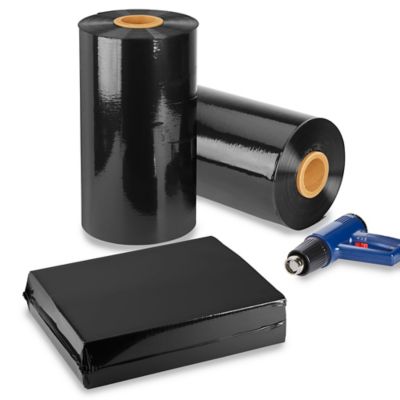 Black Shrink Film Roll - 200 gauge, 18" x 1,313' S-23623