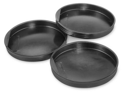 Plastic End Caps - 4", Black S-2362BL