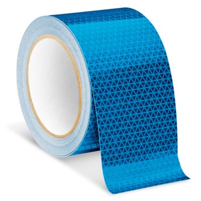 Outdoor Reflective Tape - 3" x 50', Blue S-23631BLU