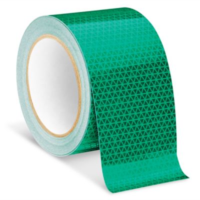 Outdoor Reflective Tape - 3" x 50', Green S-23631G