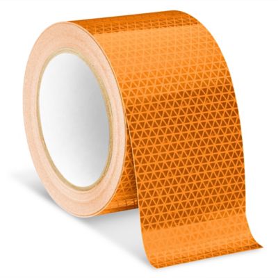 Outdoor Reflective Tape - 3" x 50', Orange S-23631O