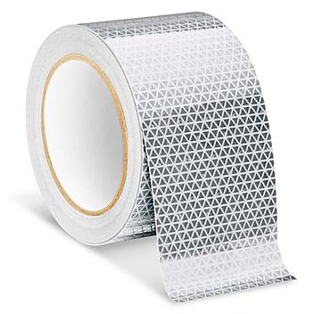 Outdoor Reflective Tape - 3" x 50', White S-23631W