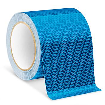 Outdoor Reflective Tape - 4" x 50', Blue S-23632BLU