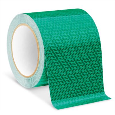 Outdoor Reflective Tape - 4" x 50', Green S-23632G
