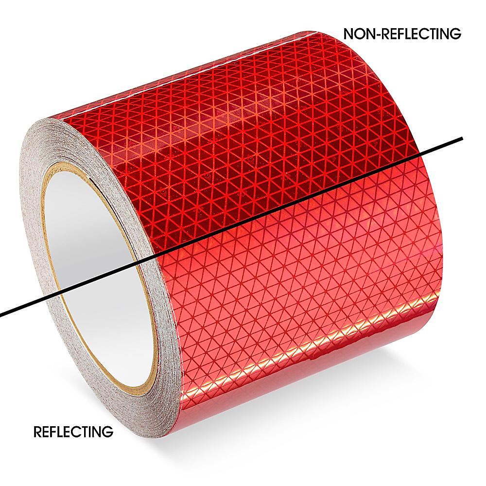 24  x Feet Red 3M™ Reflective Roll Vinyl Adhesive Cutter Sign 7 years