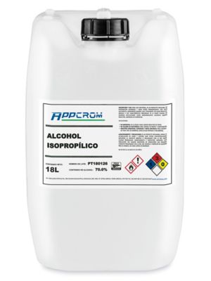 Alcohol Isopropílico al 99% - Botella de 500 mL S-23638 - Uline