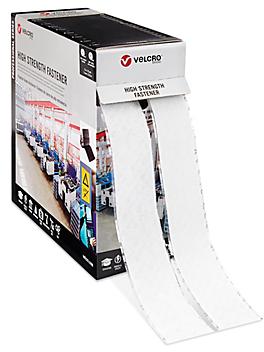 Velcro&reg; Brand High Strength Combo Strips Bulk Pack - 2" x 75', White S-23647W