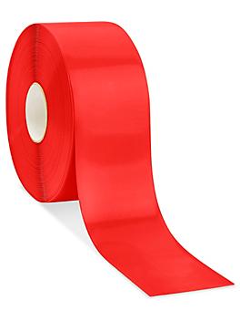 Mighty Line&reg; Freezer Deluxe Safety Tape - 4" x 100', Red S-23654R