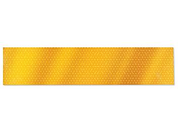 Uline Reflective Conspicuity Tape Strips - 4 x 18", Yellow S-23669