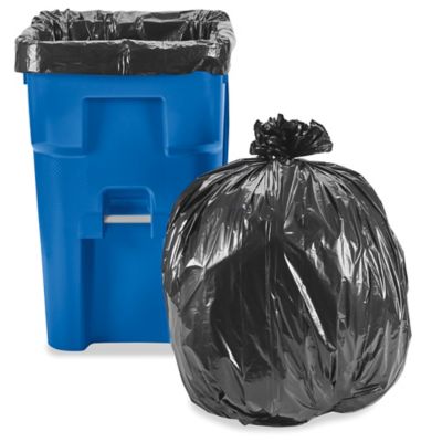 Blue Recycling Trash Liner - 55 Gallon S-12981 - Uline