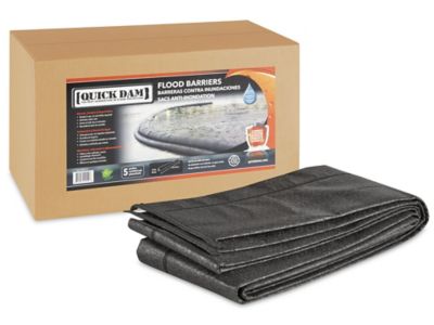 QUICK DAM FLOOD BARRIER COMBO KIT,34LB,5FT L X 6W - Flood Barrier Systems  - SRBQDGGCO