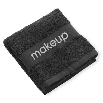 Black Bleach Proof Wash Cloth l Face Cloth l Makeup Towel 13x13 - USA –  Just Salon Towels USA