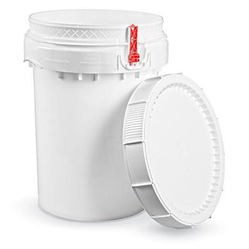 Screw Top Pail with Lid - 12 Gallon