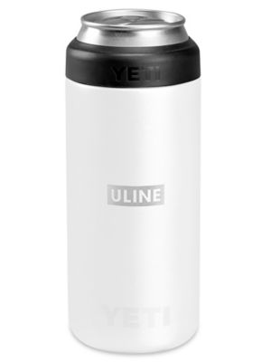 YETI® Slim Can Colster® White S23782W Uline