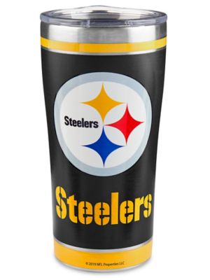 NFL Pittsburgh Steelers 16oz INSULATED TRAVEL CUP Tumbler w/ Lid by TERVIS
