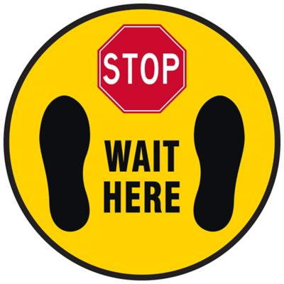 Warehouse Floor Sign -