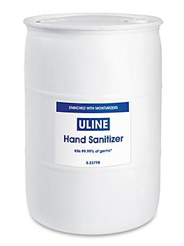 Uline Gel Hand Sanitizer - 55 Gallon Drum S-23798