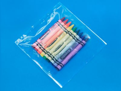 5 x 5" 2 Mil Industrial Poly Bags S-2381