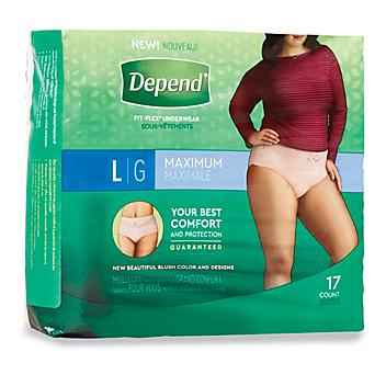 Depend&reg; Fit-Flex&reg; Underwear - Women's, Large S-23811