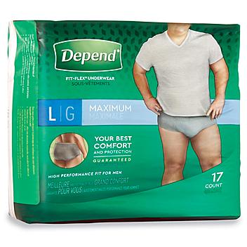 Depend&reg; Fit-Flex&reg; Underwear - Men's, Large S-23812