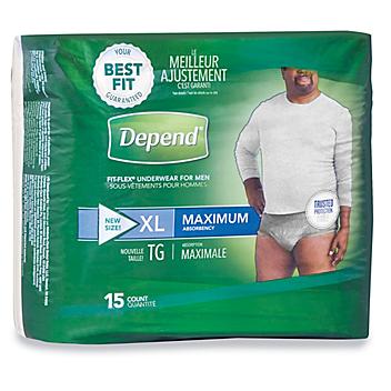 Depend&reg; Fit-Flex&reg; Underwear - Men's, XL S-23813