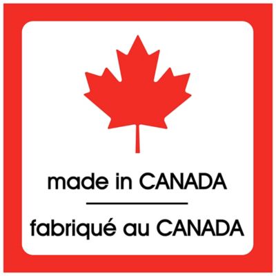 "Made in Canada" Label - 4 x 4" S-23820