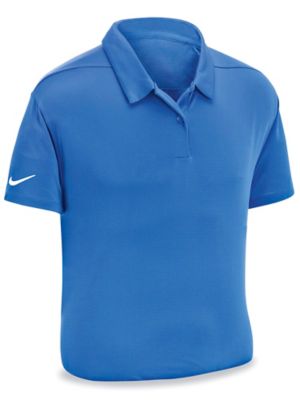 Nike Dri-FIT Polo - Blue, Medium S-23865BLU-M - Uline