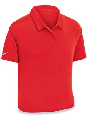 nike golf shirt red