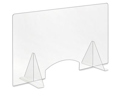 Counter Safety Shields - 44 x 24 x 12", Window S-23970