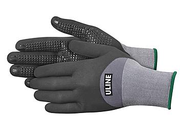 Uline CoolFlex&trade; Ultra 3/4 Micro-Foam Nitrile Coated Gloves - Medium S-23999-M