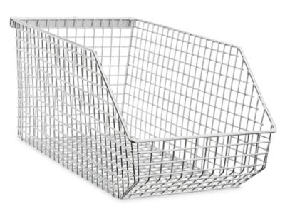 Wire Mesh Bins - 15 x 8 x 7