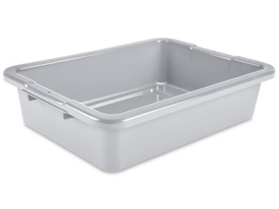 Caja de Plástico para Zapatos - 13 x 8 x 5, 6 Cuartos de Galón, 33 x 20 x  13 cm S-15402 - Uline